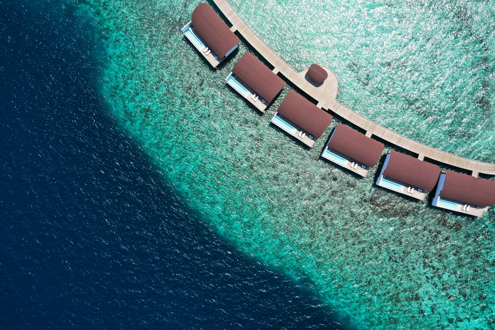 Heavenly Overwater Villa Pool